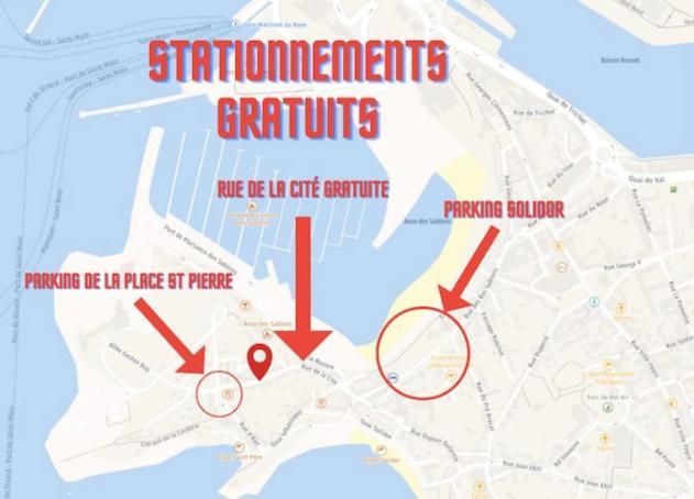 Appartement Frida - Plage 50M - Rue Gratuite Saint-Malo Exterior photo